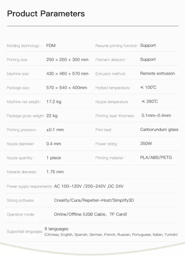 8113 FDM Printer Creality 013