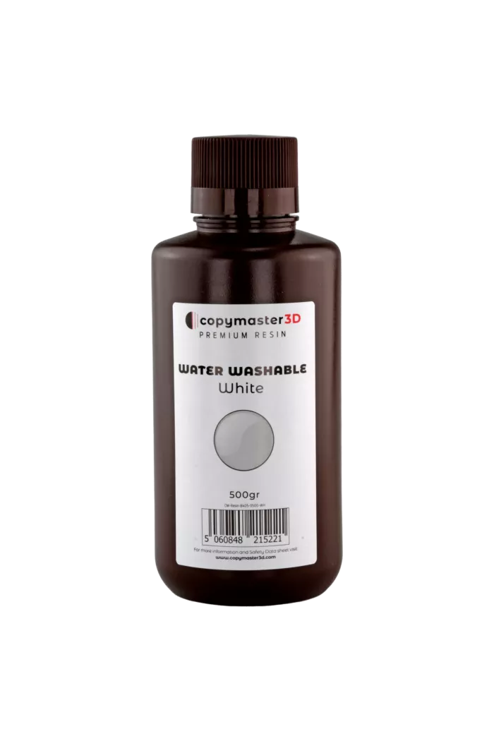 Copymaster3D Water Washable UV Resin 500 ml White CM WW B405 0500 WH 27551