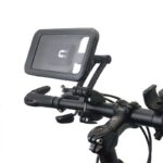 Suport telefon pentru biciclete, impermeabil, reglabil, rotatie 360 °