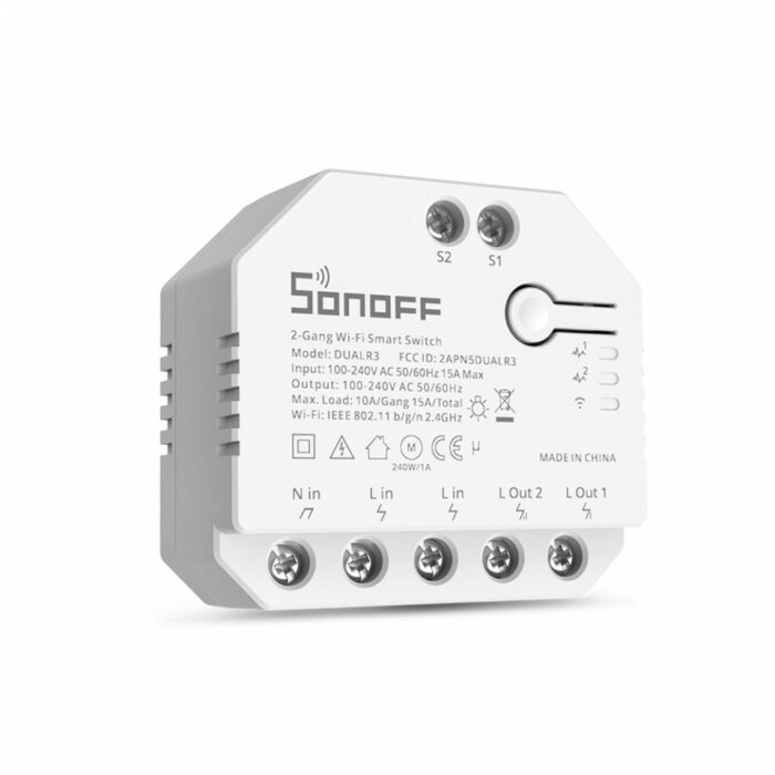 SONOFF DUAL R3 releu smart cu 2 canale