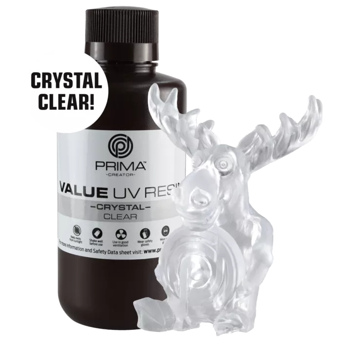 PrimaCreator Value Crystal UV Resin 500 ml Clear PV RC B405 0500 CL 26601 4