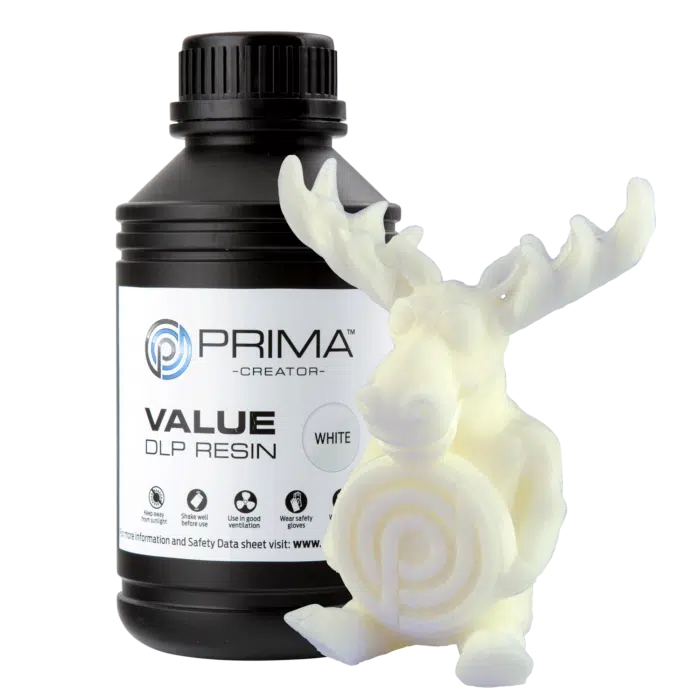 PrimaCreator Value UV DLP Resin 500 ml Weiss PV RESIN B405 0500 WH 23684
