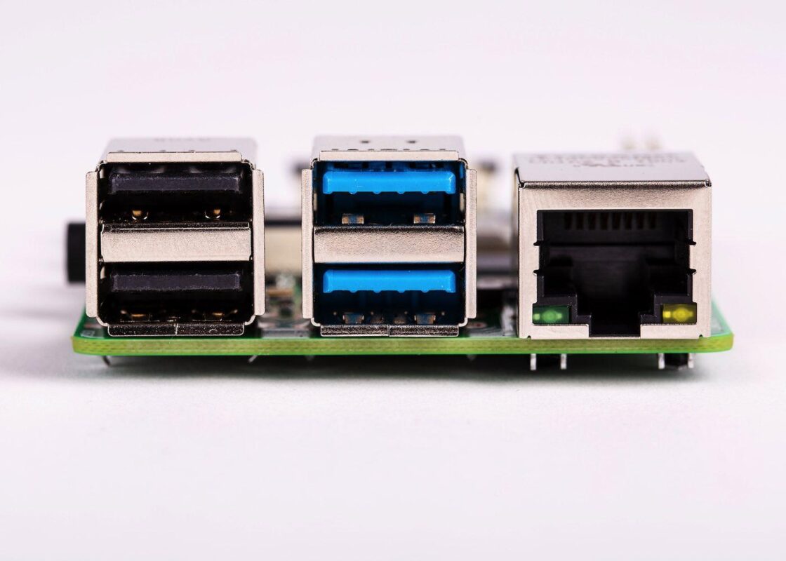 Raspberry Pi 4 Modell B 1GB RAM computer pe o singură placă