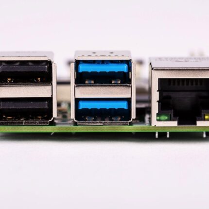 Raspberry Pi 4 Modell B 1GB RAM computer pe o singură placă