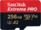 Card de memorie SanDisk Extreme PRO microSDXC 256 GB 200MB/s + Adaptor - imagine 2