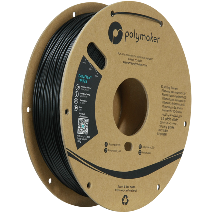 Filament Polymaker PolyFlex TPU 95A 2.85mm, 750g