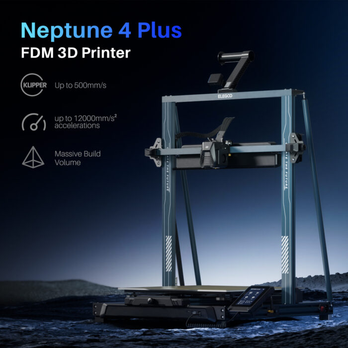 Imprimanta 3D Elegoo Neptune 4 PLUS 320x320x385 mm - imagine 3
