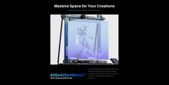 Imprimanta 3D Elegoo Neptune 4 MAX 420x420x480mm - imagine 6