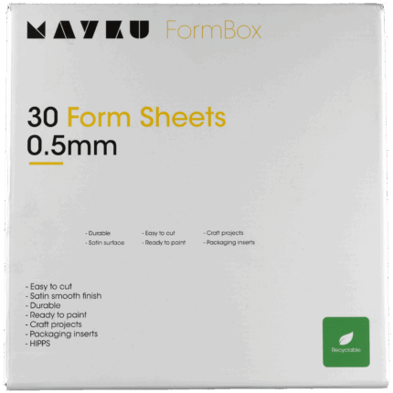 Set 30 folii MAYKU pentru termoformare, 0.5 mm1