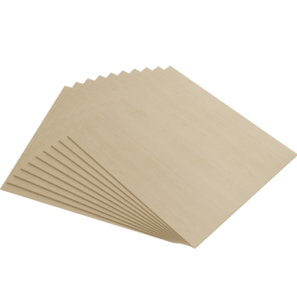 Set 10 placi placaj din lemn basswood 100 x 100 x 3 mm, ideale pentru gravura si taiere laser1
