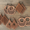 Set 6 placi placaj rosewood 300 x 300 x 3 mm, finisaj elegant cu textura naturala, ideale pentru gravura si taiere laser3