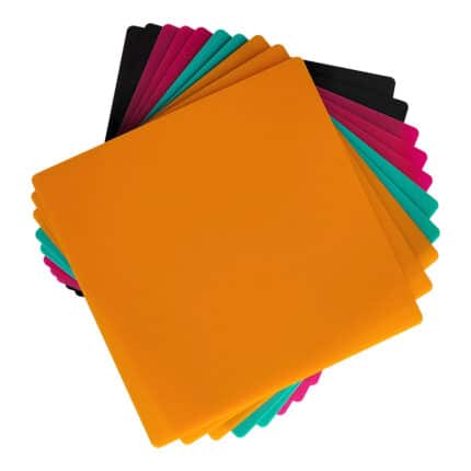 Set 10 placi acrilice colorate mate 200 x 200 x 3 mm, finisaj sablat pentru efecte vizuale elegante si difuzie uniforma a luminii1