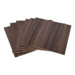 Set 10 placi placaj nuc 200 x 200 x 3 mm, finisaj elegant si contrast excelent pentru gravura laser1