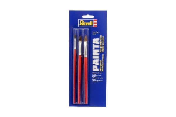 Set 3 pensule plate dimensiuni 2, 6 si 101 Set 3 pensule plate dimensiuni 2, 6 si 101