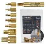 Set de varfuri pentru letcon compatibile cu insertii filetate M2–M8, ideale pentru montaj termic in piese printate 3D1