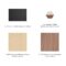 Kit materiale pentru gravura si taiere laser 4 piese, include lemn, marmura si folie magnetica2