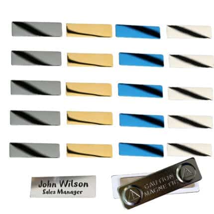 Set 20 placute din otel inoxidabil pentru gravura laser, rezistente la coroziune1