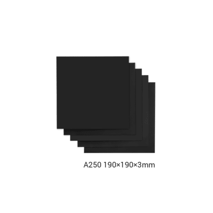 Set 5 placi acrilice mate 190 x 190 x 3 mm, finisaj sablat anti-reflexie, ideale pentru CNC1