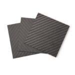 Set 3 placi fibra de carbon 80 x 80 x 2 mm, ideale pentru prelucrare CNC si proiecte tehnice1