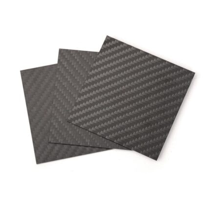 Set 3 placi fibra de carbon 80 x 80 x 2 mm, ideale pentru prelucrare CNC si proiecte tehnice1