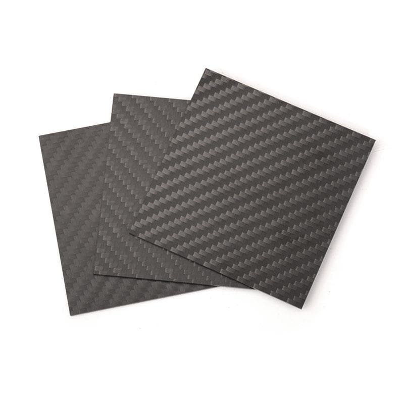 Set 3 placi fibra de carbon 80 x 80 x 2 mm, ideale pentru prelucrare CNC si proiecte tehnice1 Set 3 placi fibra de carbon 80 x 80 x 2 mm, ideale pentru prelucrare CNC si proiecte tehnice1