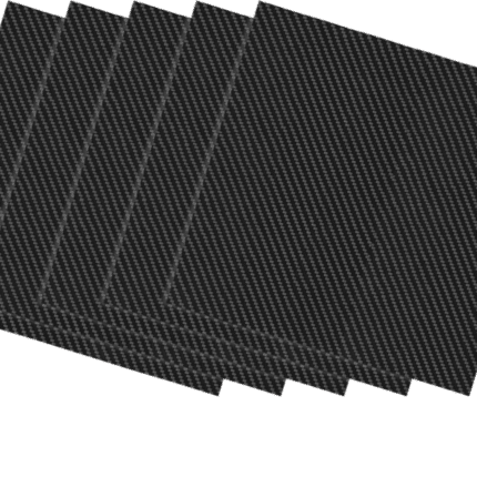 Placa fibra de carbon, finisaj mat anti-reflexie, ideala pentru prelucrare CNC, 300 x 300 mm x 2 mm1