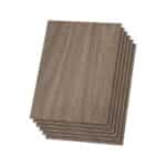 Set 6 placi placaj nuc, ideale pentru taiere laser si proiecte decorative, 300 x 300 x 3 mm1