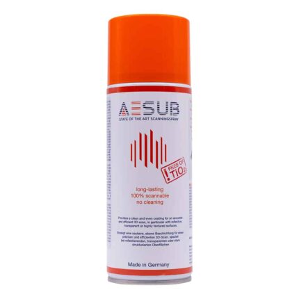 Spray profesional AESUB pentru scanare 3D cu evaporare lenta, acoperire uniforma fara pigmenti, 400 ml1