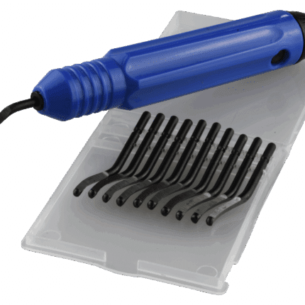 Unealta pentru debavurare cu 10 lame incluse, maner ergonomic antiderapant1