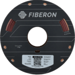 Filament Fiberon ASA CF08, 1.75mm, 500g, culoare rosu inchis1