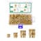 Set 500 insertii filetate din alama M2, M3, M4 si M5, design zimtat pentru fixare sigura in plastic1