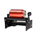 Dispozitiv rotativ ORTUR pentru gravare cilindrica 360°, compatibil cu echipamente laser1