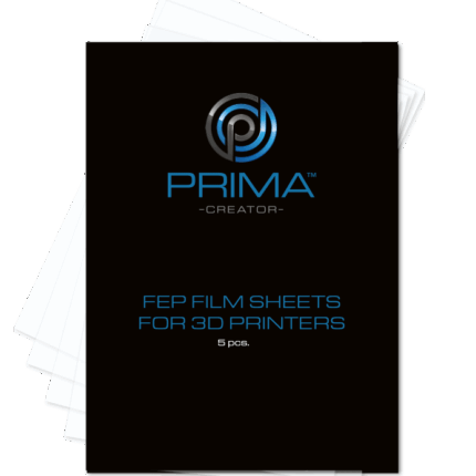 Folie FEP PrimaCreator pentru imprimante 3D cu rasina 140x200mm 5 buc1