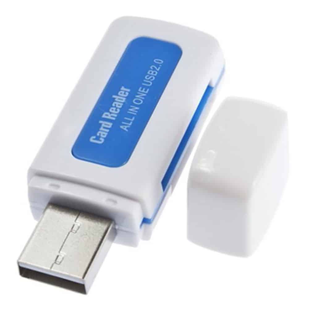 Cititor carduri 4 in 1 compact, compatibil SD, MS, M2 si TF1 Cititor carduri 4 in 1 compact, compatibil SD, MS, M2 si TF1